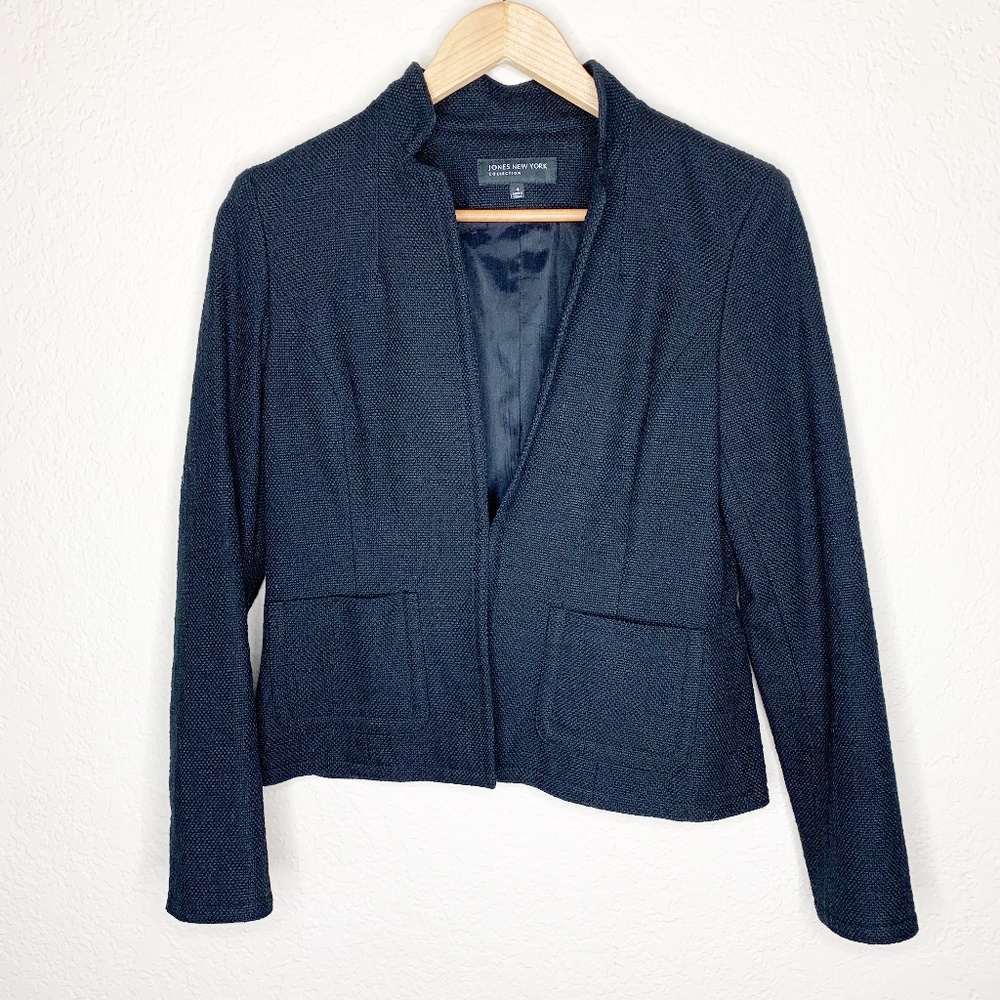 Jones New York Collection | Black Blazer Coat 4